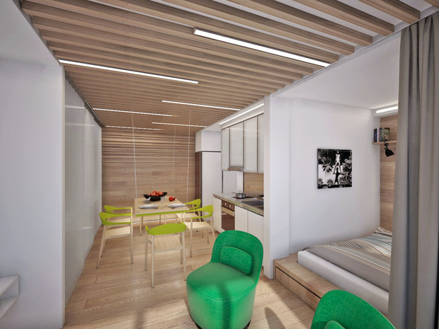 Фотография: Кухня и столовая в стиле Эко – фото на INMYROOM