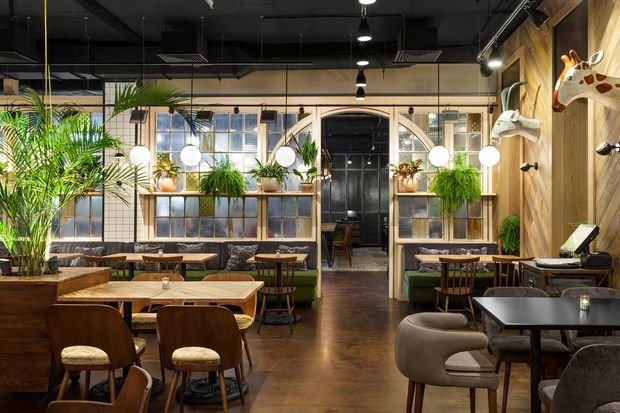 Фото из портфолио  Кафе в Киеве – фотографии дизайна интерьеров на INMYROOM