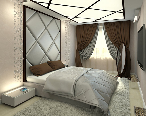 Фото из портфолио Спальня для молодой пары. – фотографии дизайна интерьеров на INMYROOM