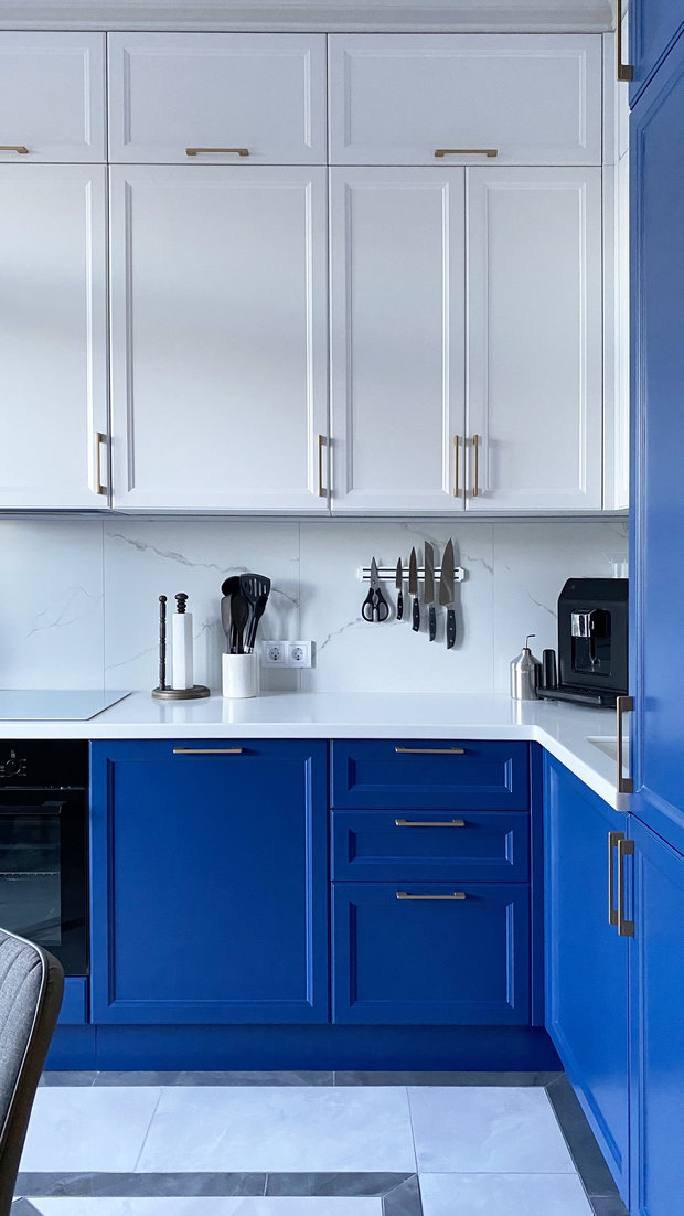 Фото из портфолио Проект и реализация двушки 70 кв.м. в ЖК на Академической – фотографии дизайна интерьеров на INMYROOM