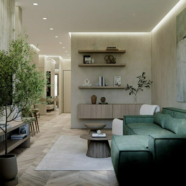 Фото из портфолио ЖК Фамилия  – фотографии дизайна интерьеров на INMYROOM