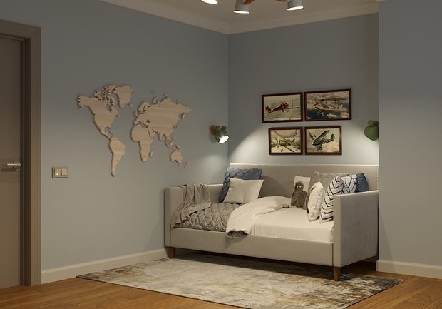 Фото из портфолио Детская – фотографии дизайна интерьеров на INMYROOM