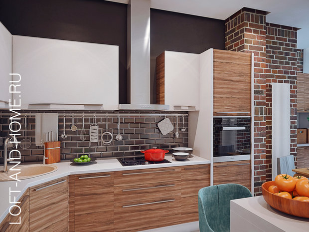 Фото из портфолио ПАНОРАМА СКОЛКОВО, МЯГКИЙ LOFT – фотографии дизайна интерьеров на INMYROOM