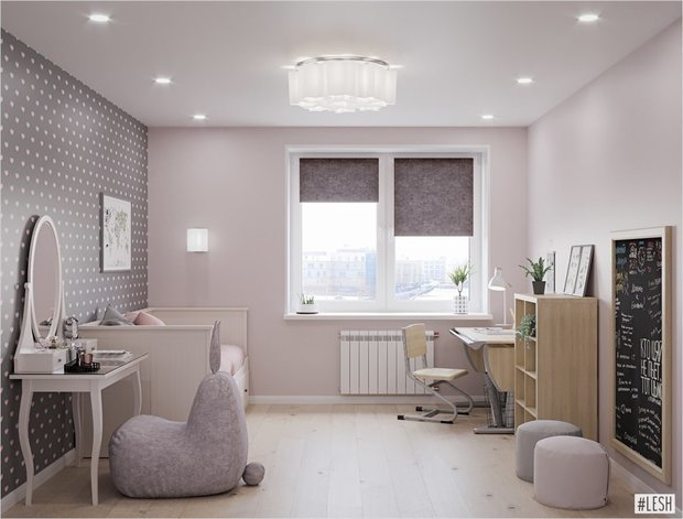 Фото из портфолио Varshavskaya — 117m – фотографии дизайна интерьеров на INMYROOM