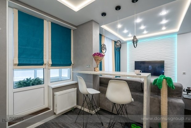 Фото из портфолио Ремонт студии в ЖК «Лондон» – фотографии дизайна интерьеров на INMYROOM