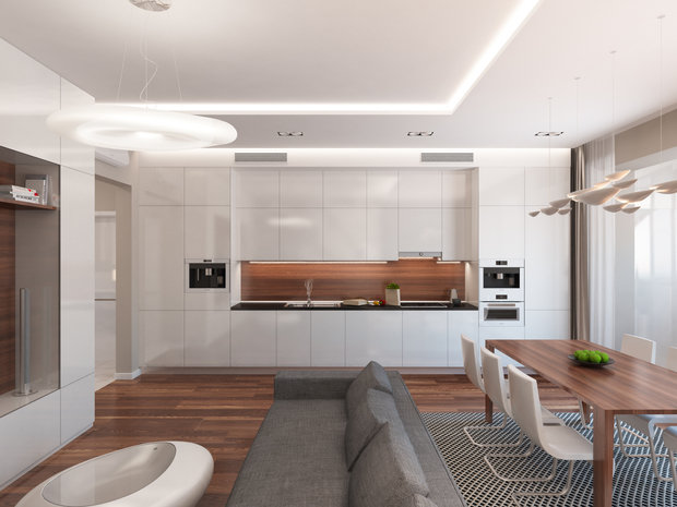 Фото из портфолио Волна и пламень – фотографии дизайна интерьеров на INMYROOM