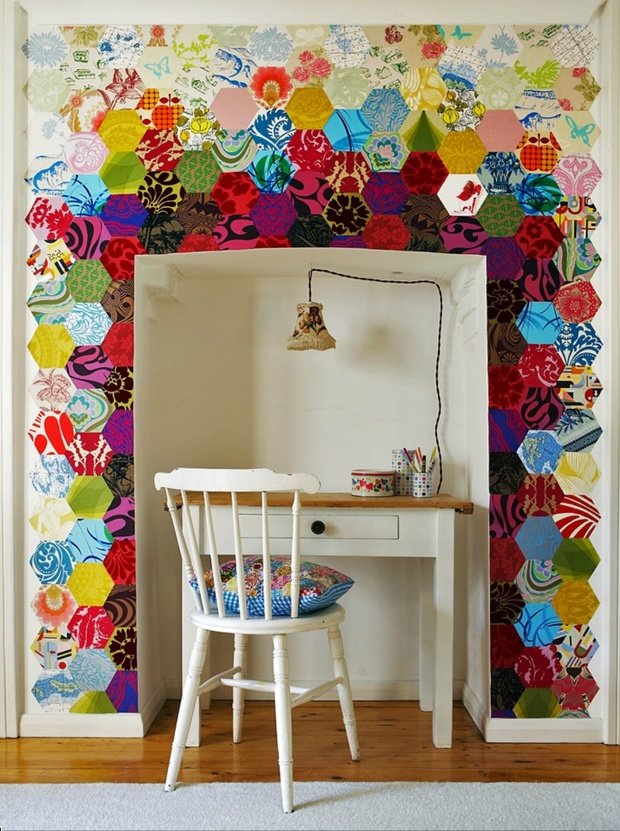 Фотография: Офис в стиле Скандинавский, Декор интерьера, Текстиль, Декор, Декор дома, Пэчворк – фото на INMYROOM