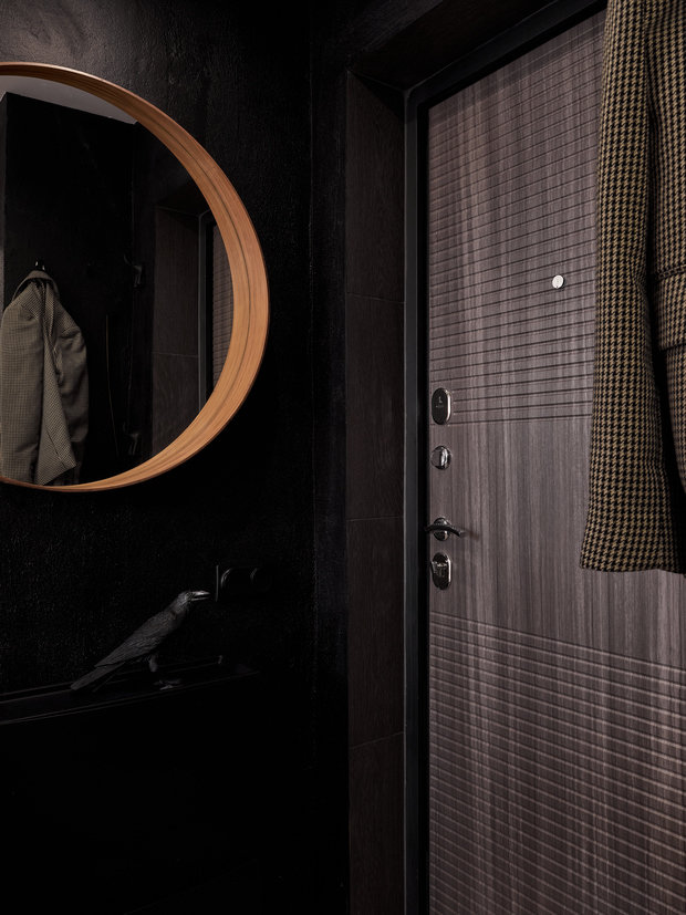 Фотография: Прихожая в стиле Лофт, Современный, Квартира, Проект недели, 2 комнаты, до 40 метров, Иркутск – фото на INMYROOM