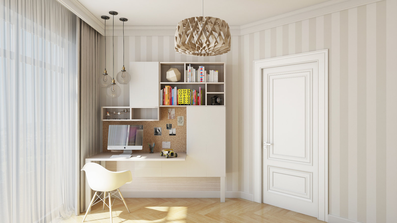 Фотография: Детская в стиле Современный, Квартира, Проект недели, Сочи, Евгения Матвеенко, FlatsDesign, Монолитный дом, 3 комнаты, Более 90 метров – фото на INMYROOM