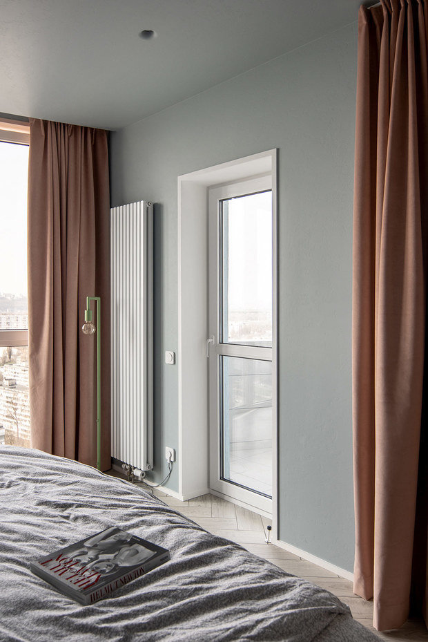 Фото из портфолио Современная спальня в нежных тонах – фотографии дизайна интерьеров на INMYROOM