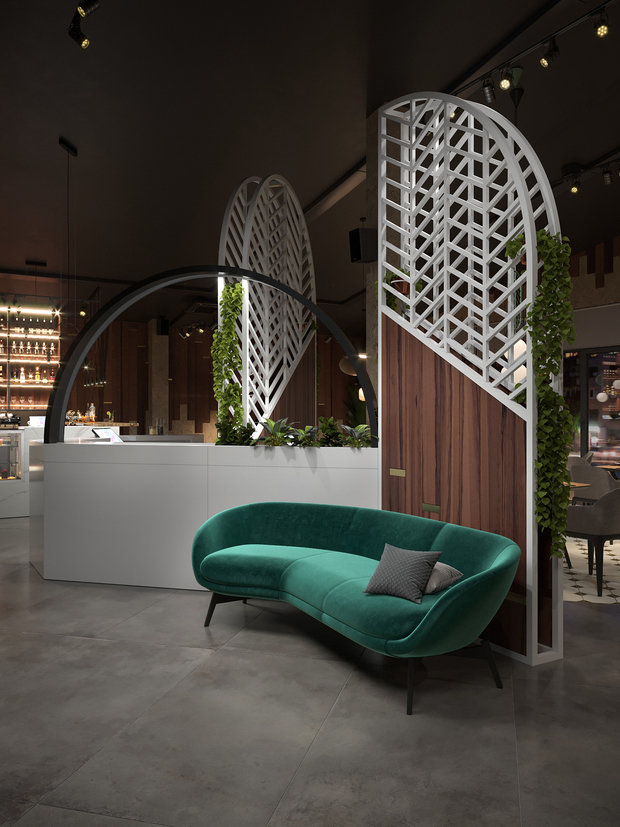 Фото из портфолио Кафе в Братске – фотографии дизайна интерьеров на INMYROOM