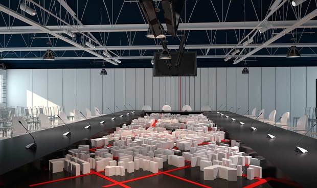 Фото из портфолио Пресс-центр "Сколково" – фотографии дизайна интерьеров на INMYROOM