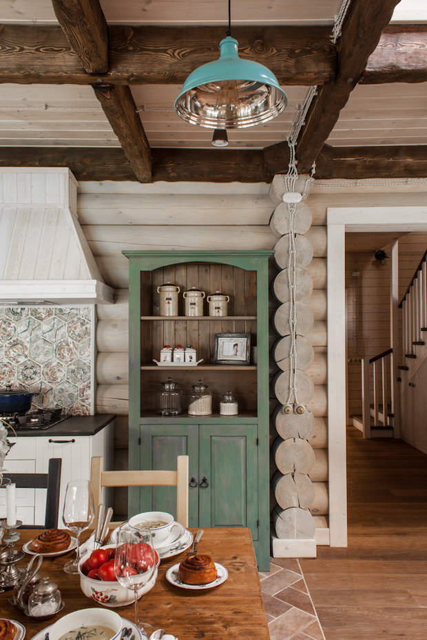 Фотография: Кухня и столовая в стиле Прованс и Кантри, Дом, Дома и квартиры, Проект недели, Эко – фото на INMYROOM