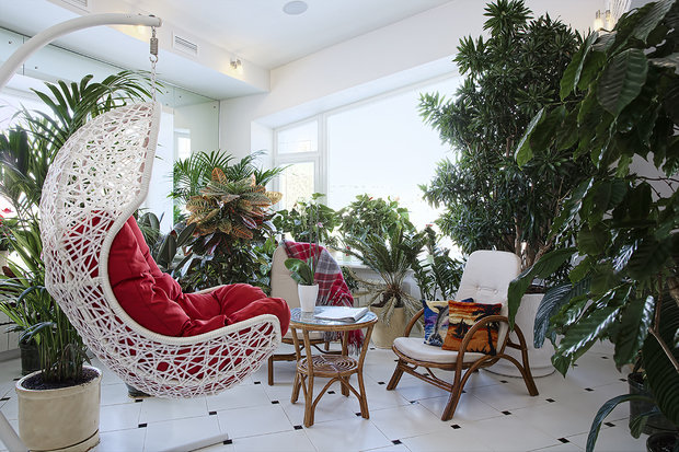 Фото из портфолио Дом в Подмосковье в стиле Фьюжн – фотографии дизайна интерьеров на INMYROOM