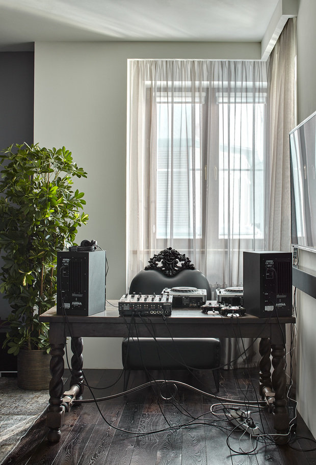 Фотография: Кабинет в стиле Эклектика, Квартира, Проект недели, Москва, Елена Семенова – фото на INMYROOM