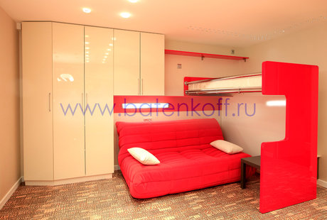 Фото реализованной под ключ детской в ЖК Астон Парк от Батенькофф