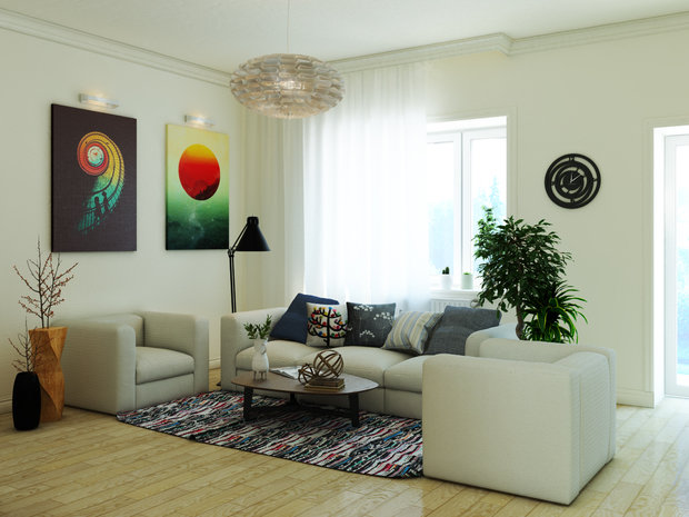 Фото из портфолио Интерьер частного коттеджа – фотографии дизайна интерьеров на INMYROOM