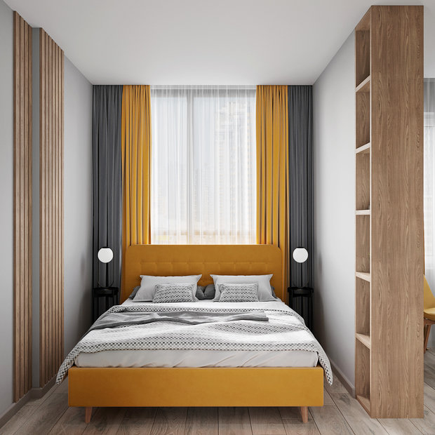 Фото из портфолио Студия 30м2 под сдачу – фотографии дизайна интерьеров на INMYROOM