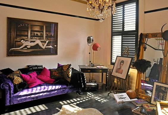 Фотография: Гостиная в стиле Эклектика, Дом, Дома и квартиры – фото на INMYROOM