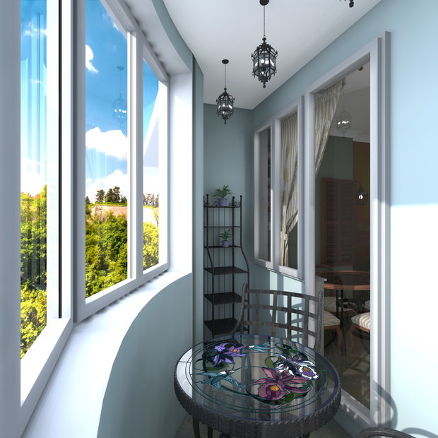 Фото из портфолио Дизайн-проект квартиры в г. Железнодорожный мкр. Центр-2 – фотографии дизайна интерьеров на INMYROOM