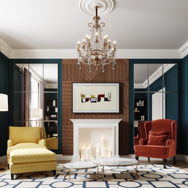 Фото из портфолио ПРОСПЕКТ МИРА – фотографии дизайна интерьеров на INMYROOM