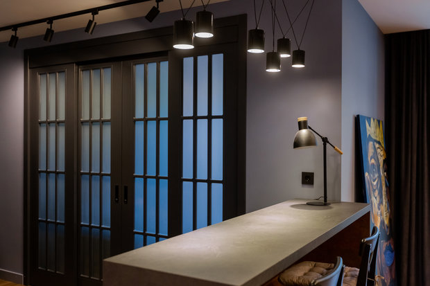 Фото из портфолио Квартира холостяка – фотографии дизайна интерьеров на INMYROOM