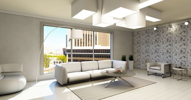 Фото из портфолио Гостиная в стиле минимализм – фотографии дизайна интерьеров на INMYROOM