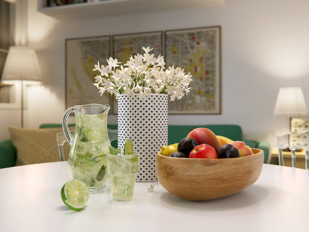 Фотография: Аксессуары в стиле Скандинавский, Современный, Квартира, Проект недели, Москва, Никита Зуб, П-44, Панельный дом, 2 комнаты, 40-60 метров – фото на INMYROOM