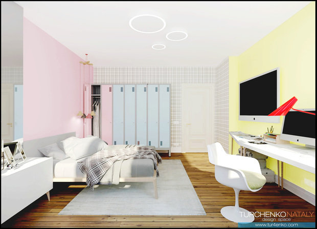 Фото из портфолио Зефирная история – фотографии дизайна интерьеров на INMYROOM