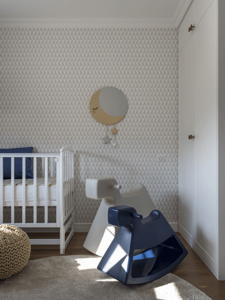 Фотография: Детская в стиле Скандинавский, Квартира, Проект недели, Москва, Мила Колпакова, Панельный дом, 2 комнаты, 40-60 метров, КОПЭ-85 – фото на INMYROOM Фотография: Детская в стиле Скандинавский, Квартира, Проект недели, Москва, Мила Колпакова, Панельный дом, 2 комнаты, 40-60 метров, КОПЭ-85 – фото на INMYROOM