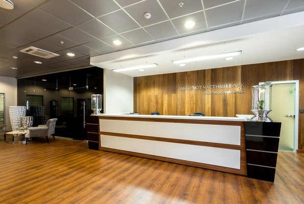Фото из портфолио Абсолют банк – фотографии дизайна интерьеров на INMYROOM