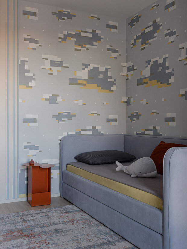 Фотография: Детская в стиле Современный, Квартира, Проект дня, Самара, 3 комнаты, 60-90 метров, Светлана Сапрыкина – фото на INMYROOM