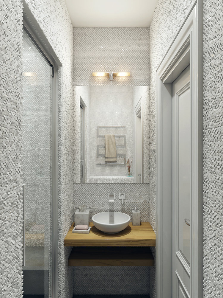 Фотография: Ванная в стиле Современный, Квартира, Проект недели, Москва, Монолитный дом, ЖК «Водный», 3 комнаты, 60-90 метров, Маргарита Фомина – фото на INMYROOM Фотография: Ванная в стиле Современный, Квартира, Проект недели, Москва, Монолитный дом, ЖК «Водный», 3 комнаты, 60-90 метров, Маргарита Фомина – фото на INMYROOM