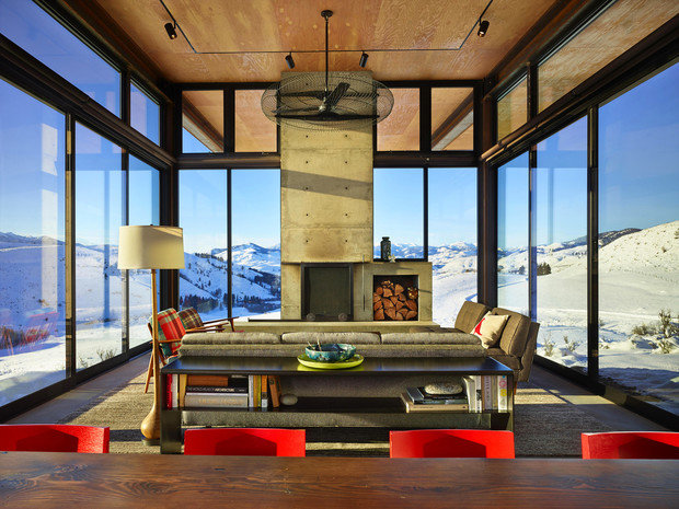 Фото из портфолио Загородный дом для отдыха на природе – фотографии дизайна интерьеров на INMYROOM