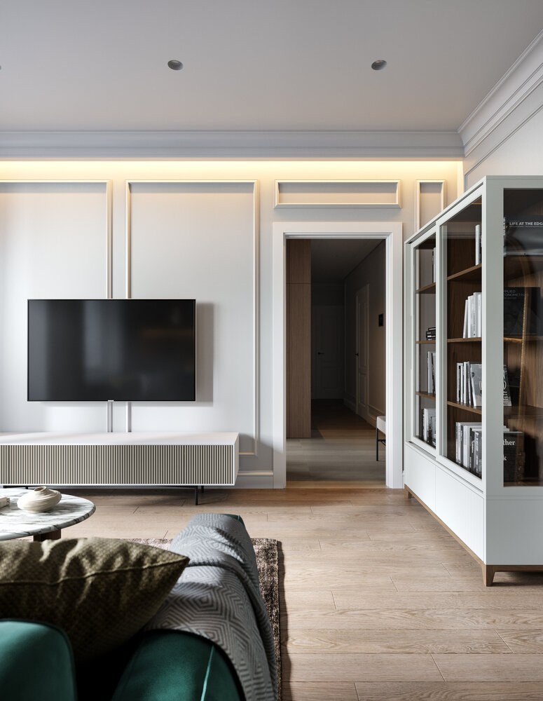 Фотография: Гостиная в стиле Современный, Квартира, Проект недели, Санкт-Петербург, 4 и больше, Более 90 метров, Олег Минц, MINTS INTERIORS – фото на INMYROOM Фотография: Гостиная в стиле Современный, Квартира, Проект недели, Санкт-Петербург, 4 и больше, Более 90 метров, Олег Минц, MINTS INTERIORS – фото на INMYROOM