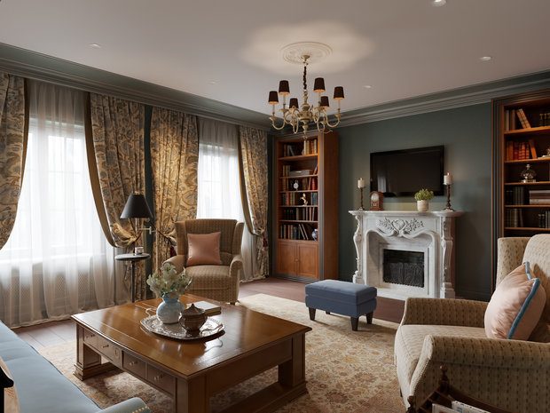 Фото из портфолио Дом в Аносино. – фотографии дизайна интерьеров на INMYROOM
