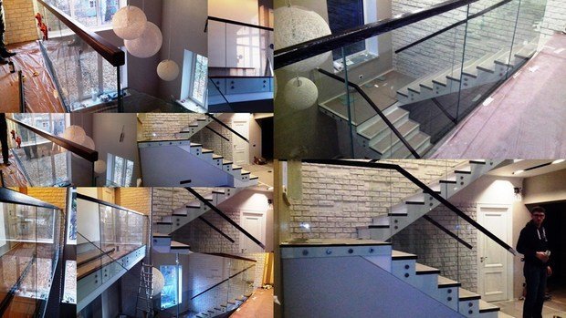Фото из портфолио Перила из стекла – фотографии дизайна интерьеров на INMYROOM