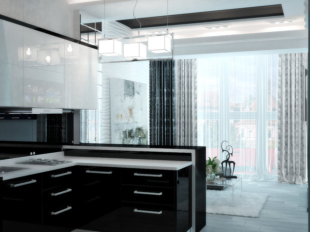 Фото из портфолио Женский интерьер в стиле минимализма – фотографии дизайна интерьеров на INMYROOM