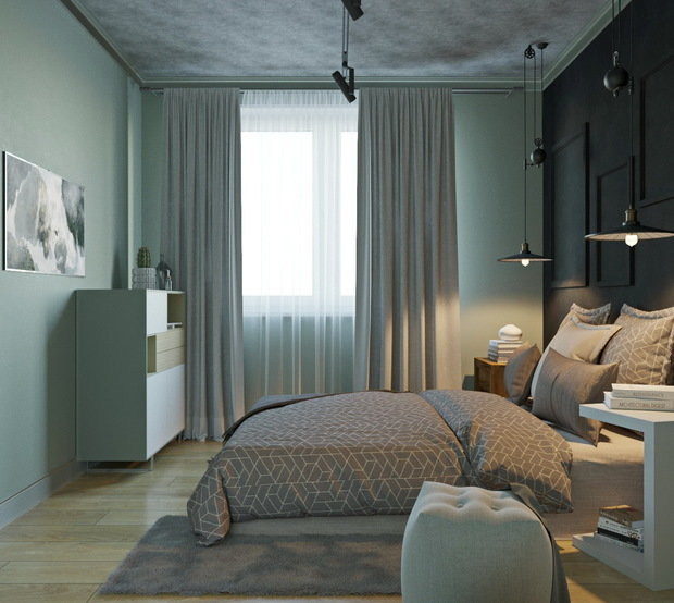 Фото из портфолио 3 к.кв. в скандинавском стиле  – фотографии дизайна интерьеров на INMYROOM