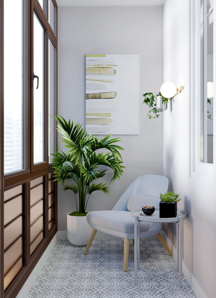 Фотография: Балкон в стиле Современный, Квартира, Студия, Проект недели, Одинцово, Монолитный дом, до 40 метров, Ольга Бойцова – фото на INMYROOM Фотография: Балкон в стиле Современный, Квартира, Студия, Проект недели, Одинцово, Монолитный дом, до 40 метров, Ольга Бойцова – фото на INMYROOM