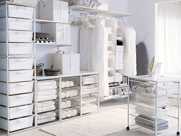 Фотография: Гардеробная в стиле Скандинавский, Квартира, Дом, Планировки, Перепланировка – фото на INMYROOM