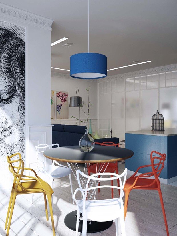 Фотография: Кухня и столовая в стиле Современный, Эклектика – фото на INMYROOM