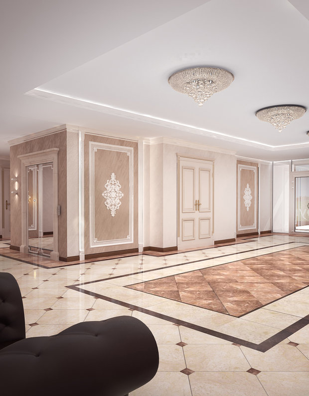 Фото из портфолио Вестибюль – фотографии дизайна интерьеров на INMYROOM