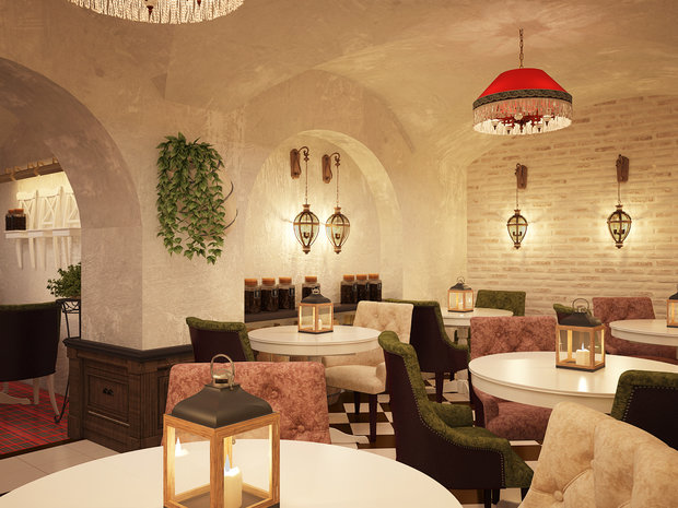 Фото из портфолио Уютная кофейня – фотографии дизайна интерьеров на INMYROOM