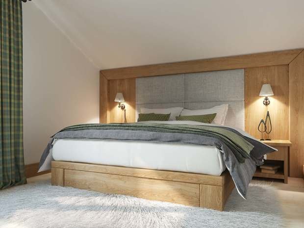 Фотография: Спальня в стиле Эко, Современный, Дом, Украина, Проект недели, Киев, Дом и дача, Кирпичный дом, Михаил Ильченко, Алена Прядко – фото на INMYROOM