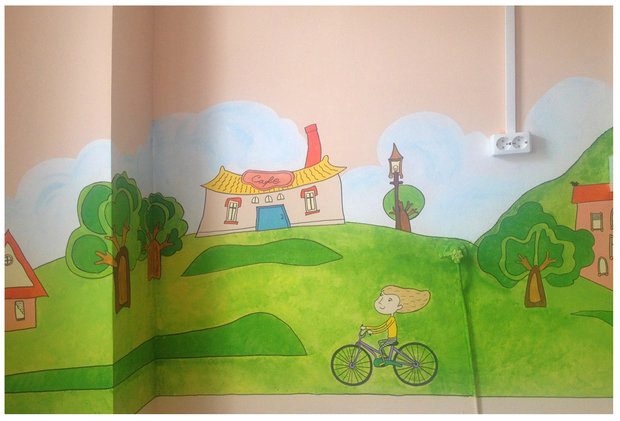 Фото из портфолио Роспись – фотографии дизайна интерьеров на INMYROOM