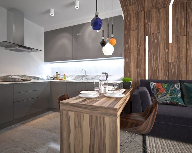 Фото из портфолио Квартира на Приморском пр. – фотографии дизайна интерьеров на INMYROOM