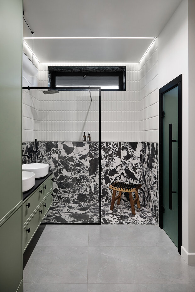 Фотография: Ванная в стиле Современный, Скандинавский, Дом, Проект дня, Дом и дача, Пермь, 4 и больше, Более 90 метров – фото на INMYROOM