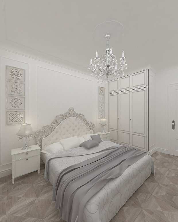 Фото из портфолио спальня хозяйки и холл – фотографии дизайна интерьеров на INMYROOM