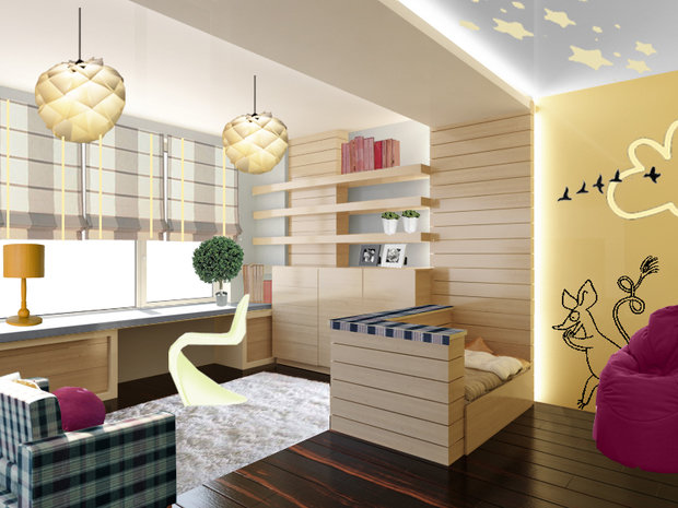 Фото из портфолио 3D визуализации к проектам – фотографии дизайна интерьеров на INMYROOM